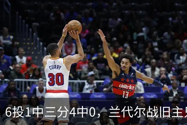 6投1中三分4中0，兰代尔战旧主只拿2分